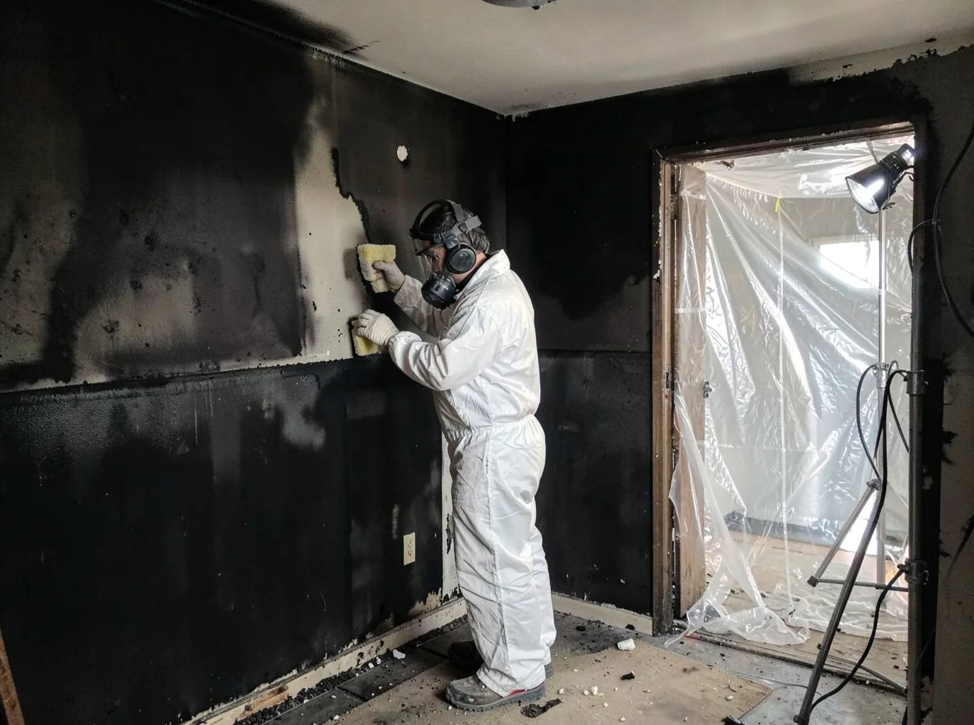 Fire Damage Restoration company in Aspers, PA